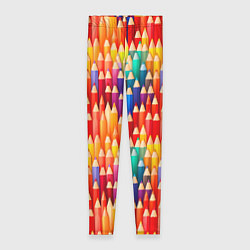 Леггинсы женские Цветные карандаши, цвет: 3D-принт
