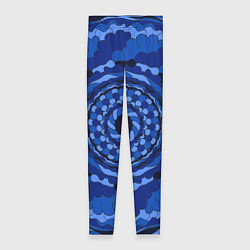Леггинсы женские Витраж: морская пучина, цвет: 3D-принт