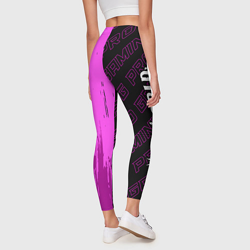 Женские легинсы Palworld pro gaming по-вертикали / 3D-принт – фото 4