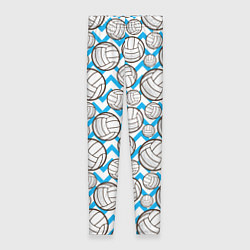 Леггинсы женские Мячи волейбольные паттерн, цвет: 3D-принт