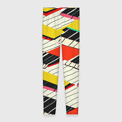 Леггинсы женские Пианинка, цвет: 3D-принт