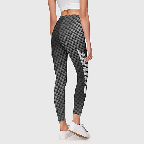 Женские легинсы Skoda sport carbon / 3D-принт – фото 4