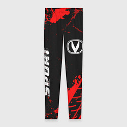 Леггинсы женские Changan red sport tires, цвет: 3D-принт