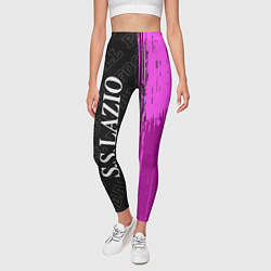 Леггинсы женские Lazio pro football по-вертикали, цвет: 3D-принт — фото 2