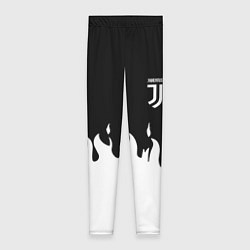 Леггинсы женские Juventus fire, цвет: 3D-принт