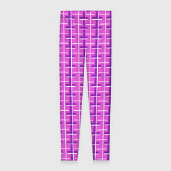 Женские легинсы Фиолетовые полосы