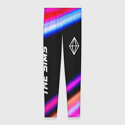 Леггинсы женские The Sims speed game lights, цвет: 3D-принт