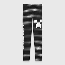 Леггинсы женские Minecraft metal game lines, цвет: 3D-принт