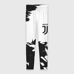 Леггинсы женские Juventus smoke black fire, цвет: 3D-принт