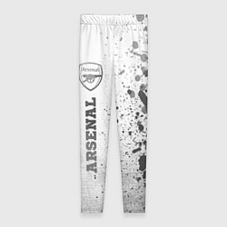 Леггинсы женские Arsenal - white gradient по-вертикали, цвет: 3D-принт