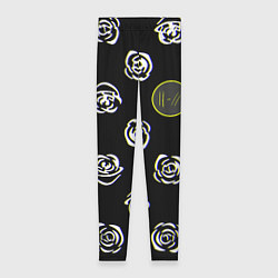 Женские легинсы Twenty one pilots rose