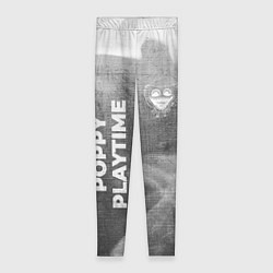 Леггинсы женские Poppy Playtime - grey gradient вертикально, цвет: 3D-принт