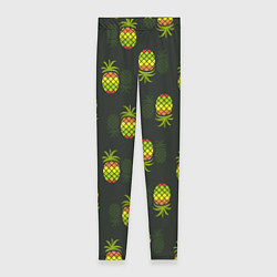 Женские легинсы Ананасовый паттерн