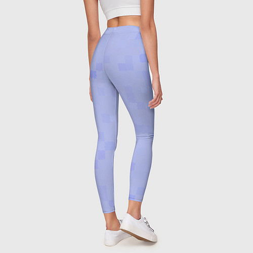 Женские легинсы Пиксельная клетка / 3D-принт – фото 4