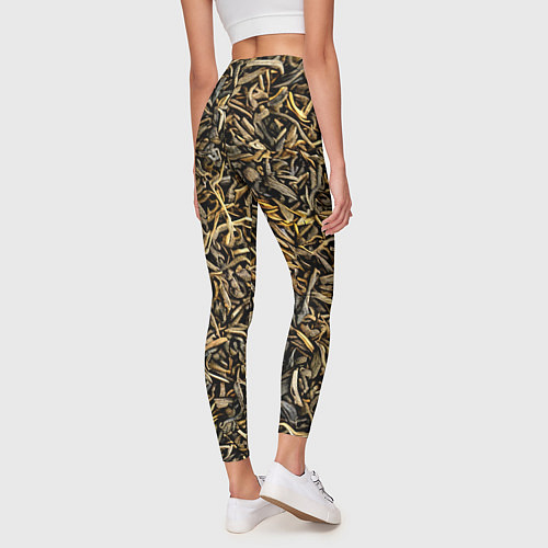 Женские легинсы Чай / 3D-принт – фото 4