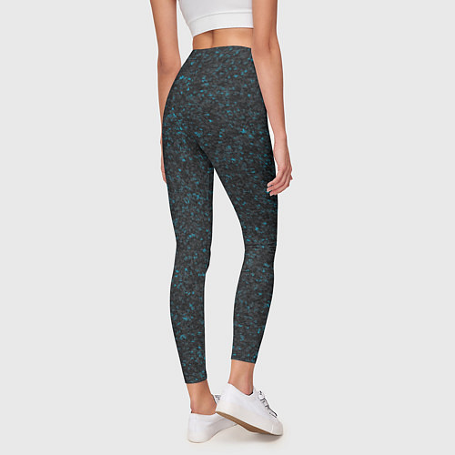Женские легинсы Гранитная крошка / 3D-принт – фото 4