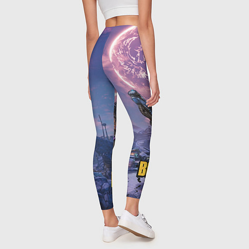 Женские легинсы Borderlands вооружение / 3D-принт – фото 4