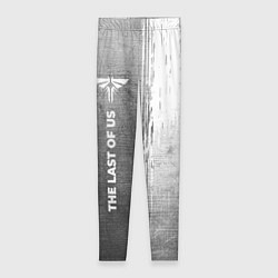 Леггинсы женские The Last Of Us - grey gradient по-вертикали, цвет: 3D-принт