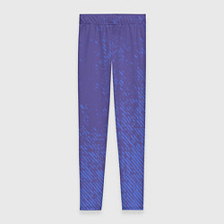 Женские легинсы Джинс с потертостями-синий