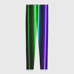 Леггинсы женские Neon lines, цвет: 3D-принт