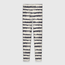 Женские легинсы Тёмные полосы на светлом
