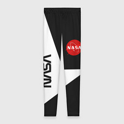 Леггинсы женские Nasa текстура геометрия, цвет: 3D-принт