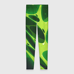 Леггинсы женские Color green light green, цвет: 3D-принт