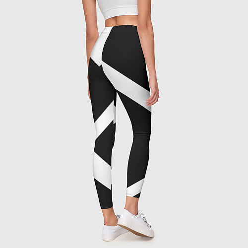 Женские легинсы Barcelona geometry / 3D-принт – фото 4