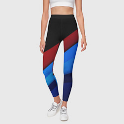 Леггинсы женские Multicoloured, цвет: 3D-принт — фото 2