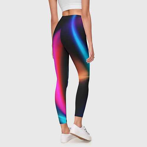 Женские легинсы Multicoloured / 3D-принт – фото 4
