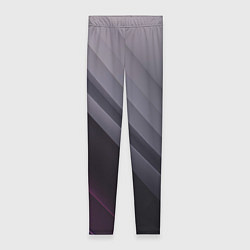 Леггинсы женские Color black grey, цвет: 3D-принт