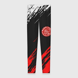 Леггинсы женские Ajax штрихи красок, цвет: 3D-принт
