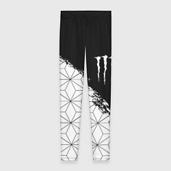 Женские легинсы Monster energy geometry splash