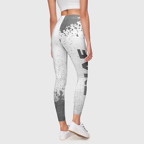 Женские легинсы FNAF - white gradient вертикально / 3D-принт – фото 4