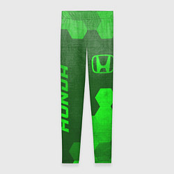 Леггинсы женские Honda - green gradient вертикально, цвет: 3D-принт