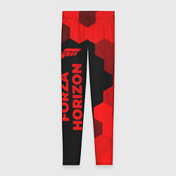 Женские легинсы Forza Horizon - red gradient по-вертикали