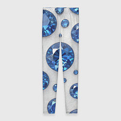 Женские легинсы Россыпь сапфиров