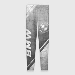 Женские легинсы BMW - grey gradient вертикально