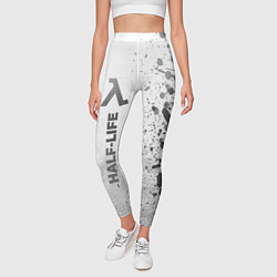 Леггинсы женские Half-Life - white gradient по-вертикали, цвет: 3D-принт — фото 2
