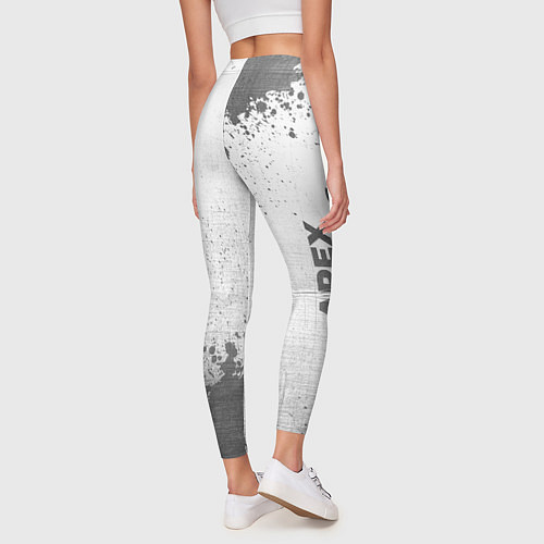 Женские легинсы Apex Legends - white gradient вертикально / 3D-принт – фото 4