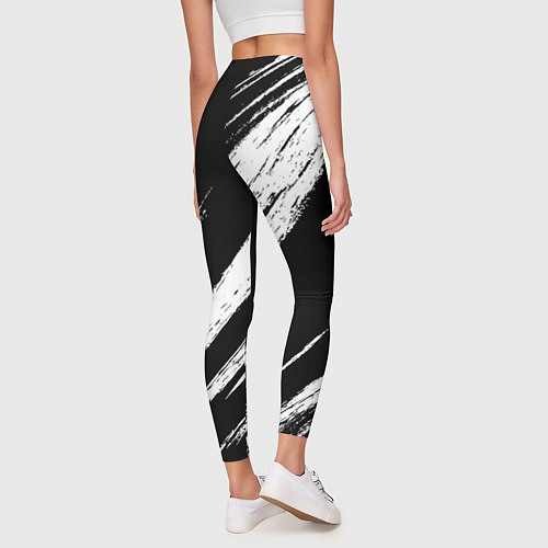 Женские легинсы Дагестан - брызги / 3D-принт – фото 4