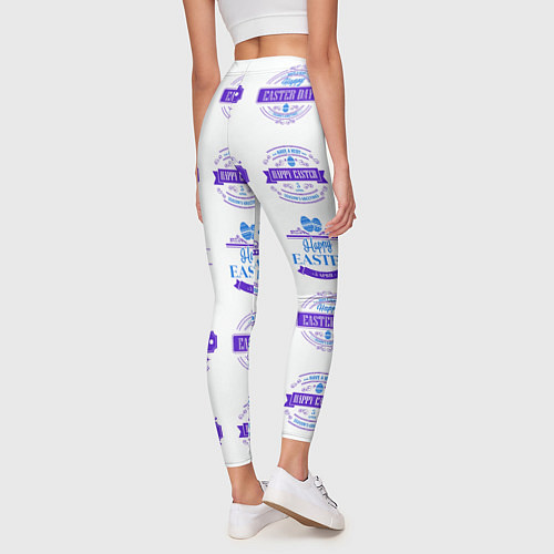 Женские легинсы Easter holidays / 3D-принт – фото 4