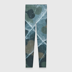 Леггинсы женские Лед на камуфляже, цвет: 3D-принт