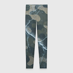 Леггинсы женские Ледяной камуфляж, цвет: 3D-принт