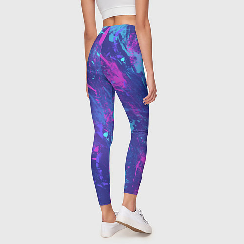 Женские легинсы Абстракция / 3D-принт – фото 4