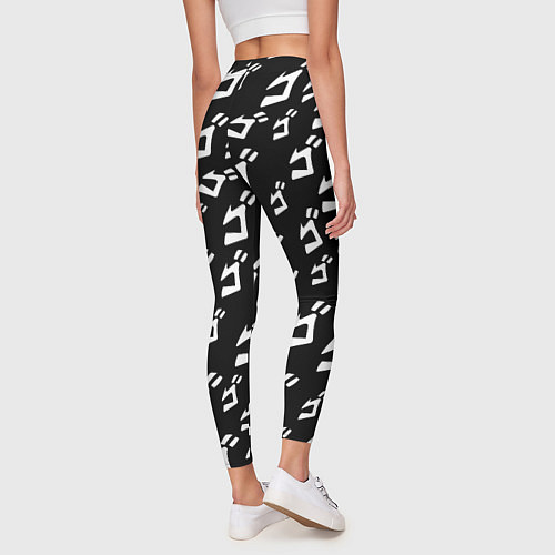Женские легинсы JoJo pattern / 3D-принт – фото 4
