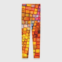 Леггинсы женские Текстуры, цвет: 3D-принт