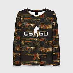 Лонгслив женский Counter-Strike Global Offensive, цвет: 3D-принт