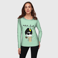 Лонгслив женский Song Joong Ki: Big boss, цвет: 3D-принт — фото 2