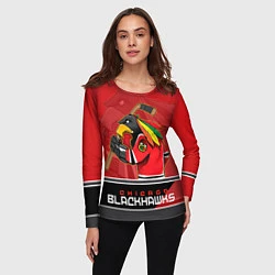 Лонгслив женский Chicago Blackhawks, цвет: 3D-принт — фото 2